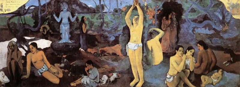 Paul Gauguin From where come we, What its we, Where go we to closed China oil painting art